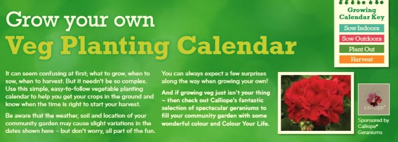 Planting guide snippet