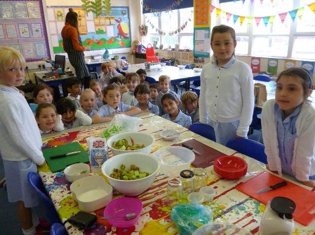 cooking in the classroom