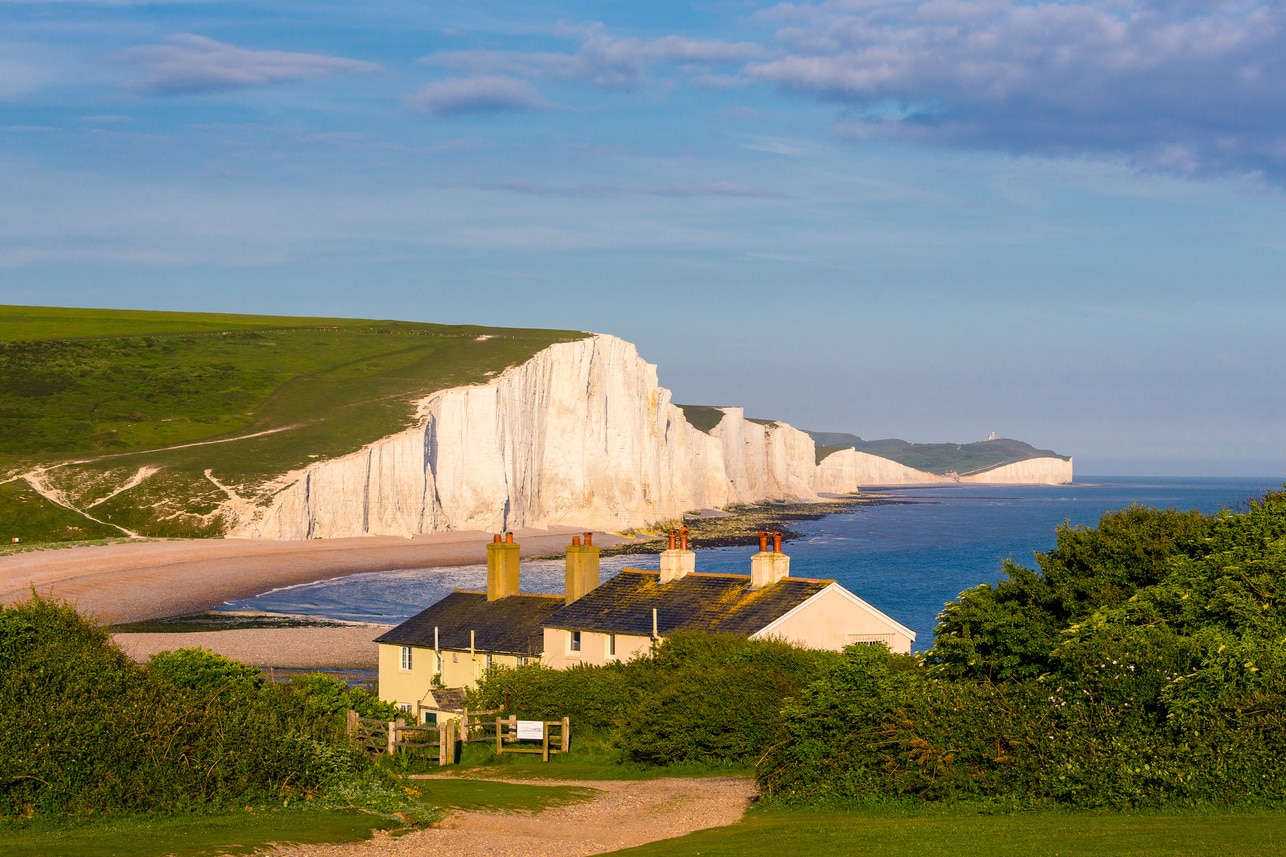 The Seven Sisters in afternoon light