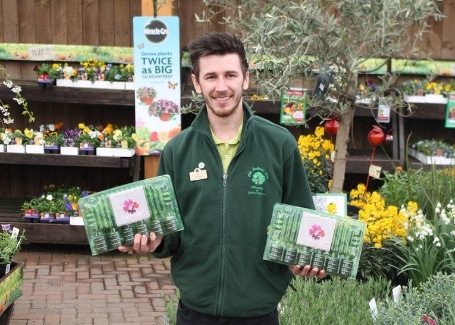 Matthew Lewis, Cultivation Street Ambassador at the Old Railway Line Garden Centre