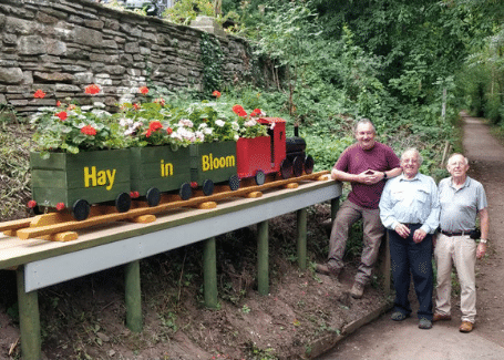 Hay in Bloom's Cultivation Street Calliope competition entry 2018