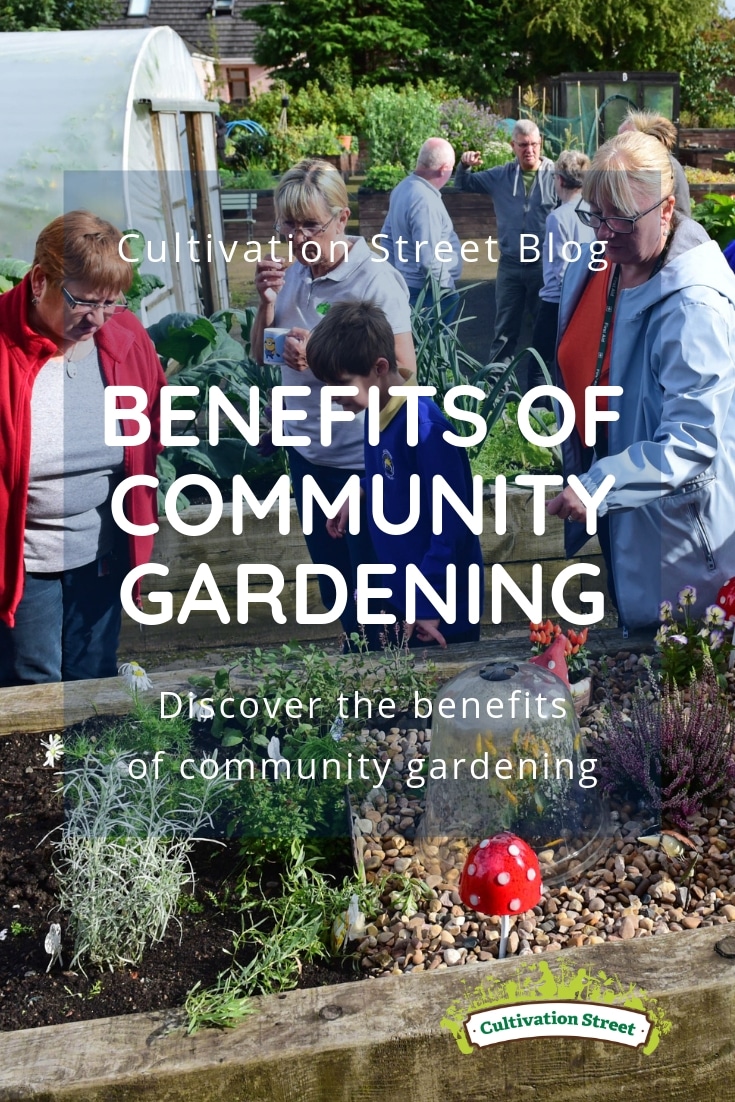 Cultivation Street Blog, the benefits of community gardening