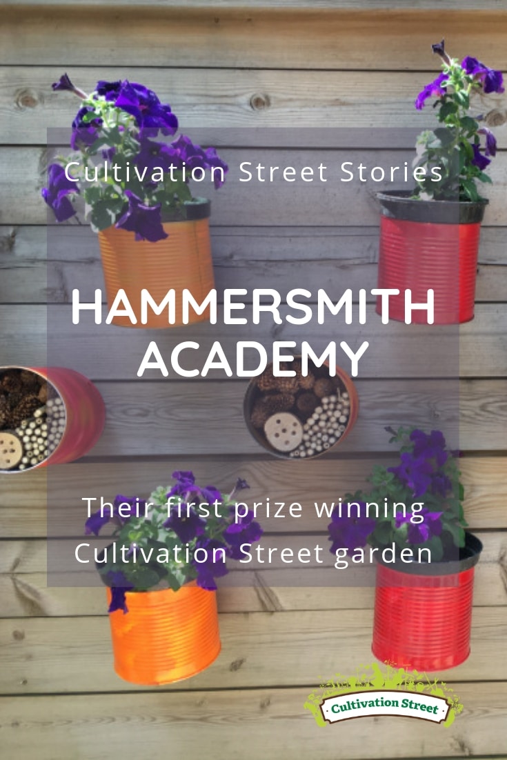 Cultivation Street Stories, Hammersmith Academy and their first prize winning garden