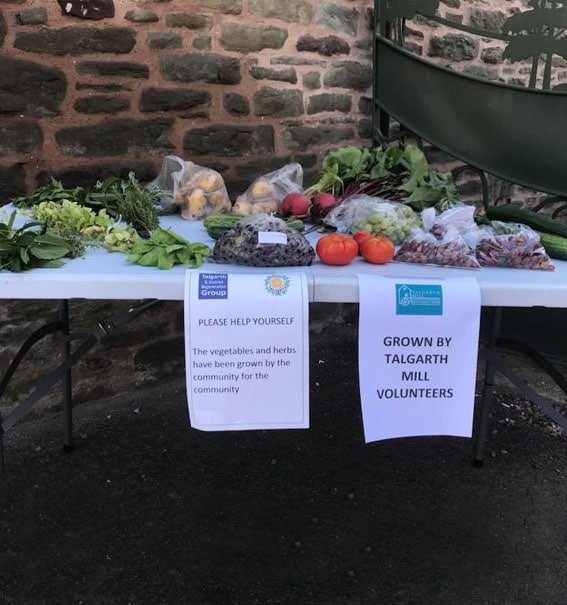 Telgarth Cultivation Street produce table