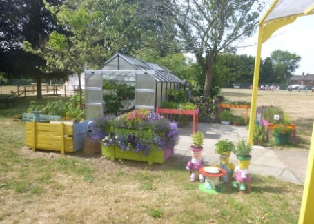 The Clare School's greenhouse, the story of their Cultivation Street garden without boundaries, accessible to all