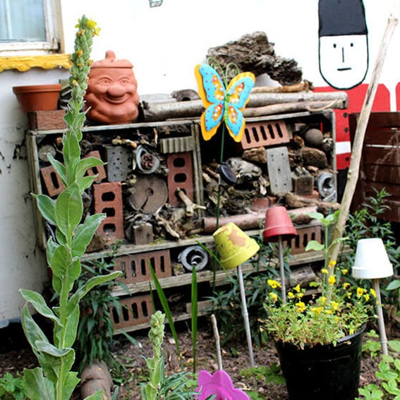 Bug hotel activity cultivation street community school gardens network images 9