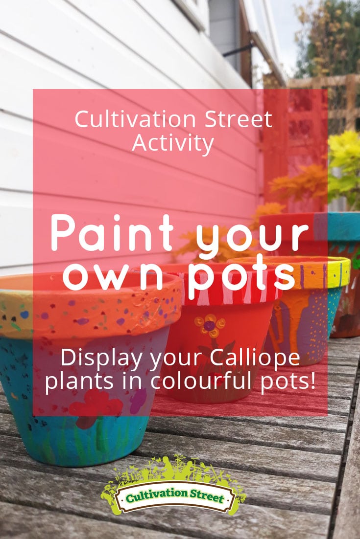 Pin 2 Painting Pots Main cultivation street communiyt school gardening calliope Pot Pin 2 Painting Pots Main cultivation street communiyt school gardening calliope Pot