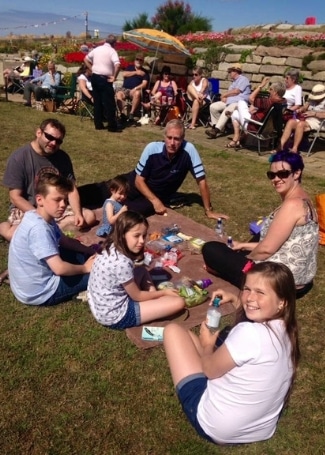 Sandown Castle Community Garden picnic fundraising for their Cultivation Street garden