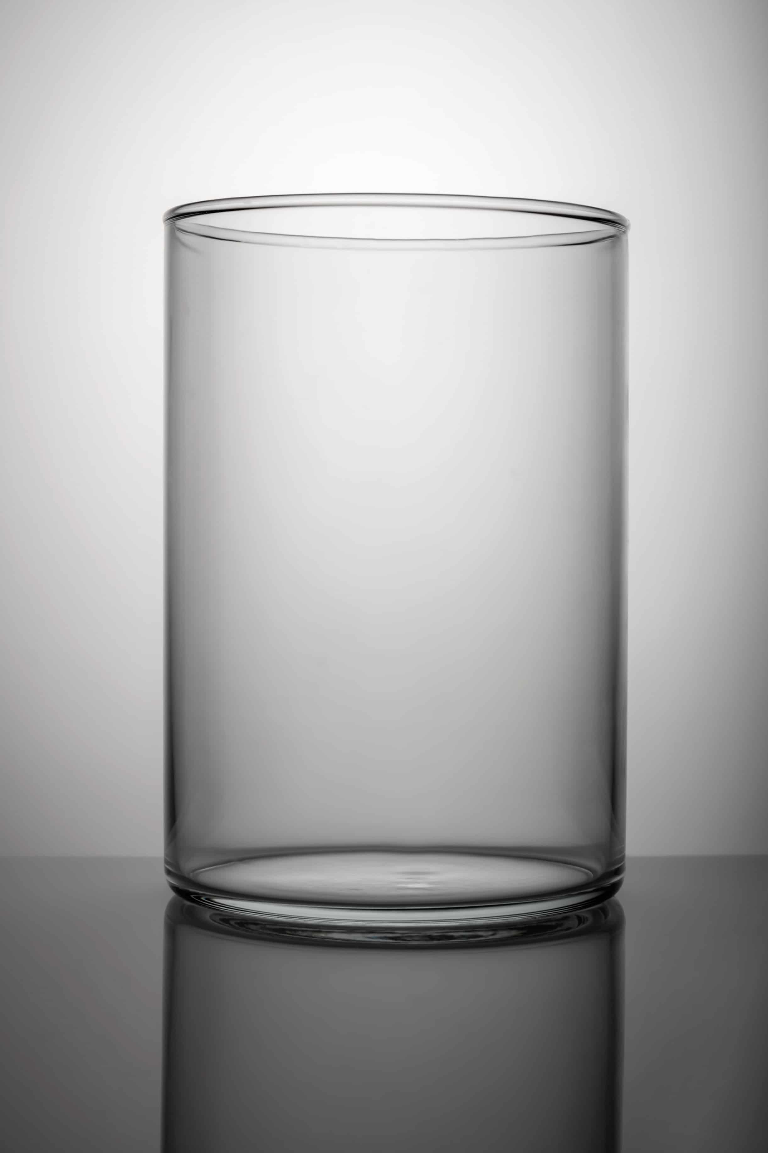 empty glass vase