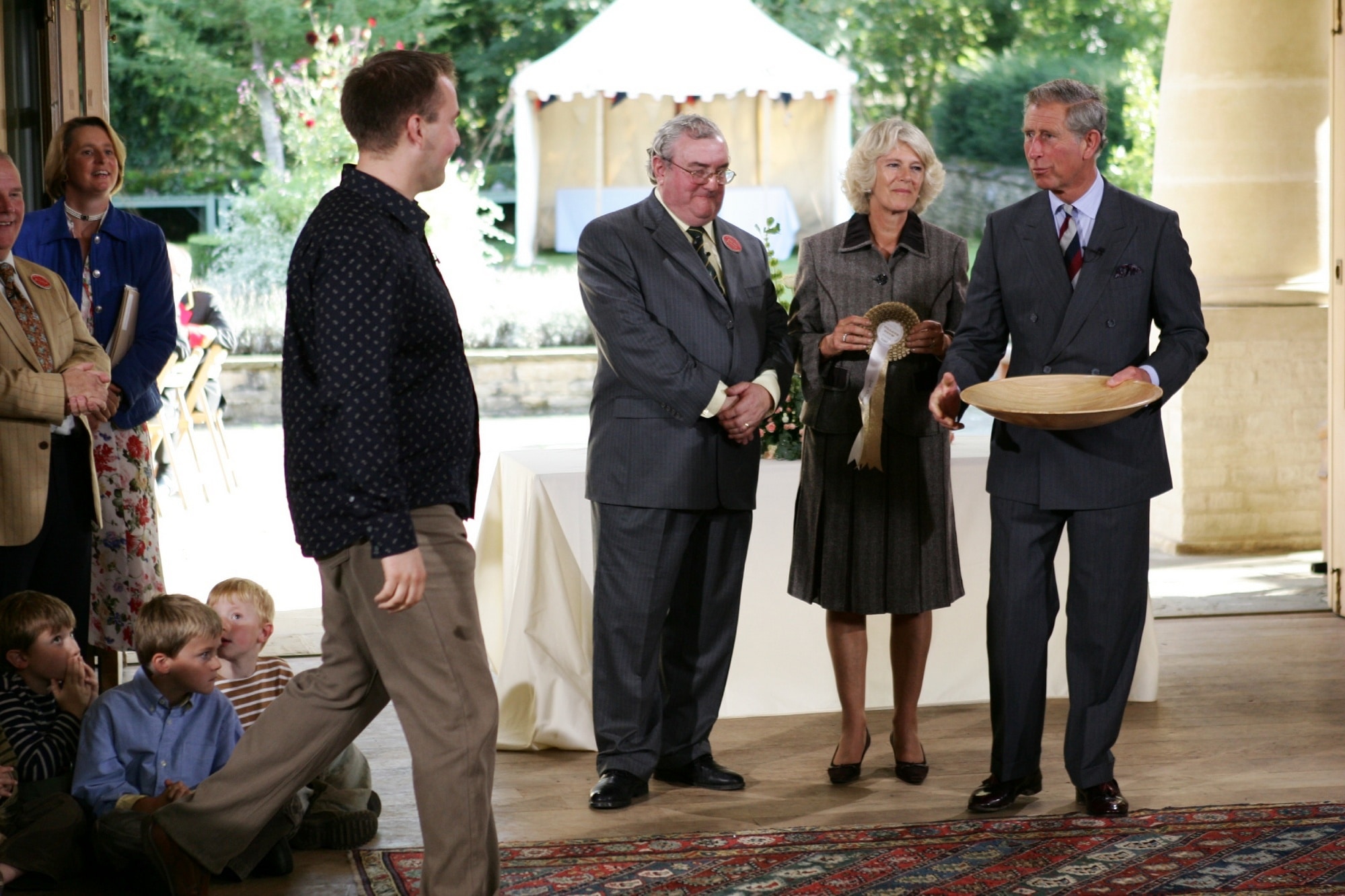 Kevin fortey with Prince Charles and Camilla Copyright Paul Burns Photography Royal Photographer