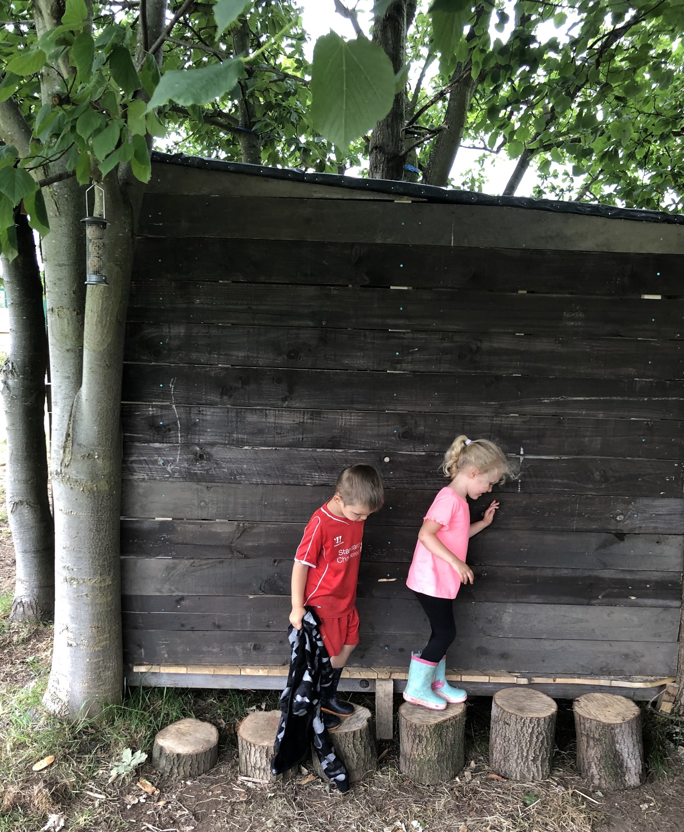 Noah-Evelyn-in-the-Woodland-Play-Area