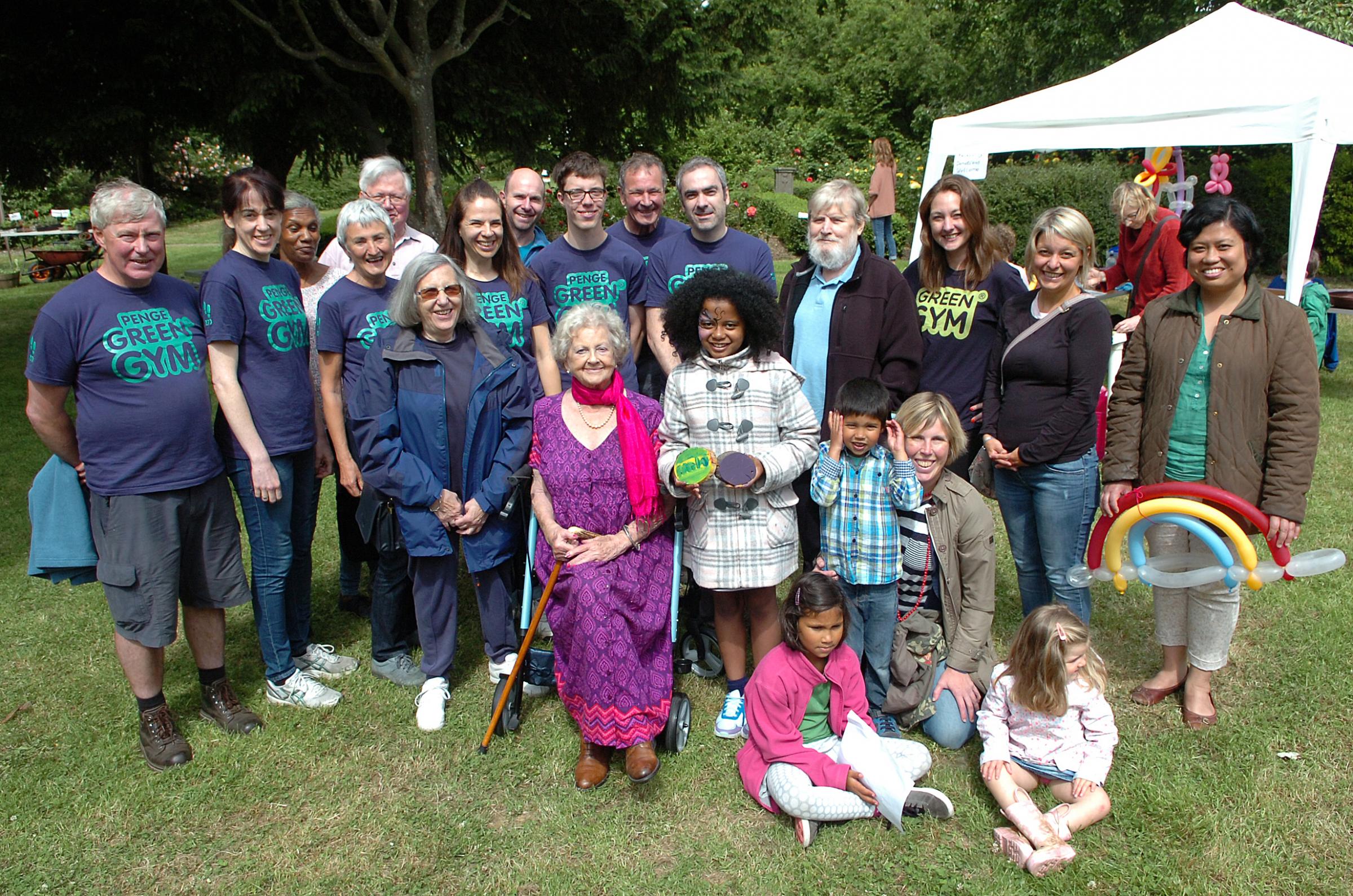 Winsford Gardens Penge Green Gym - 2nd Best Community Garden