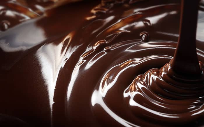 melted chocolate