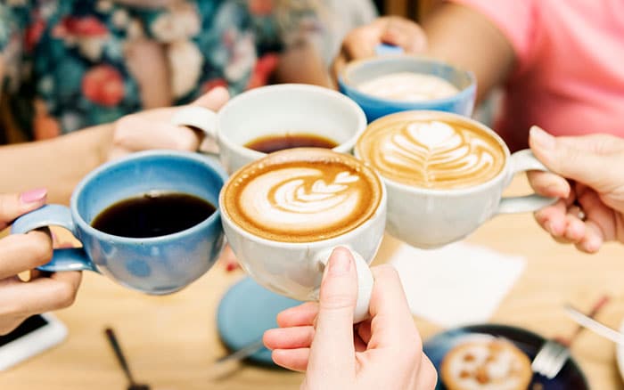 Community garden coffee morning