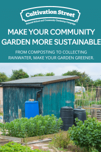 sustainable community garden feature